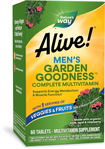 Alive!® Men's Garden Goodness™ Complete Multivitamin