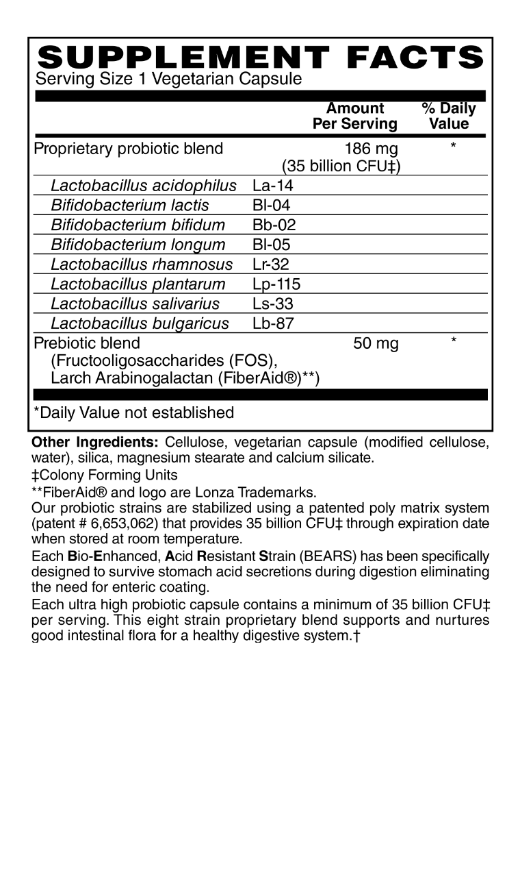 35 Billion Probiotic