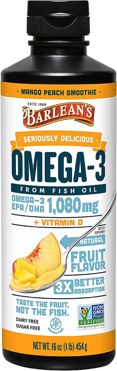 Seriously Delicious Fish Oil + Vitamin D3