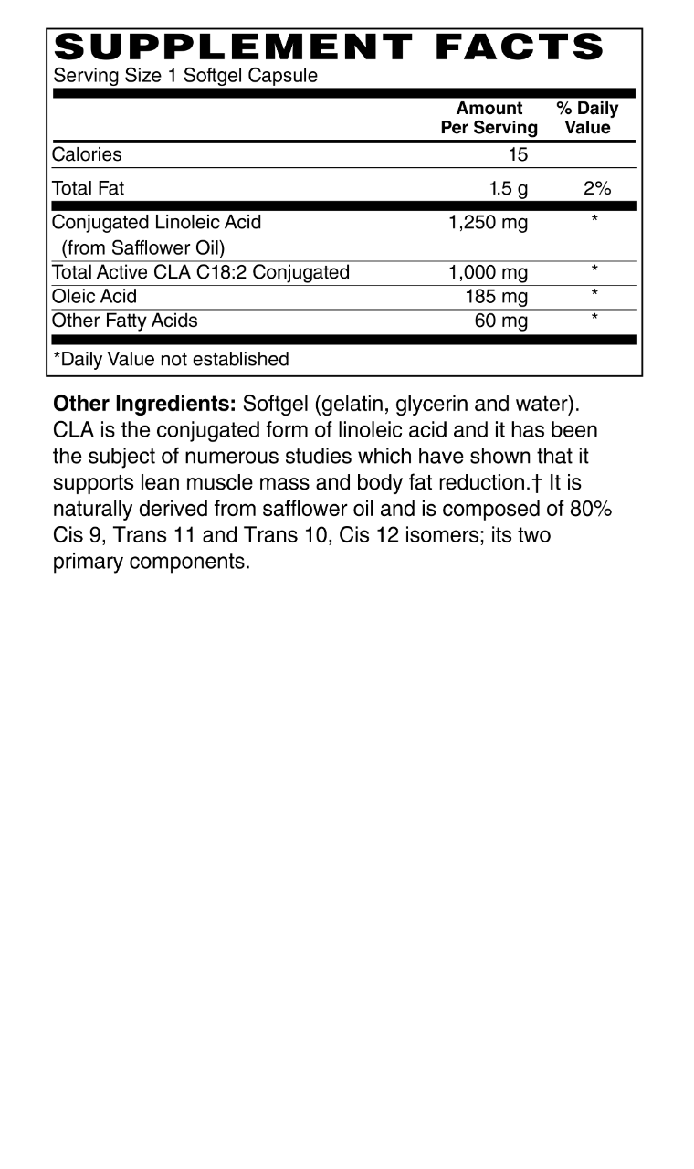 Conjugated Linoleic Acid (CLA)