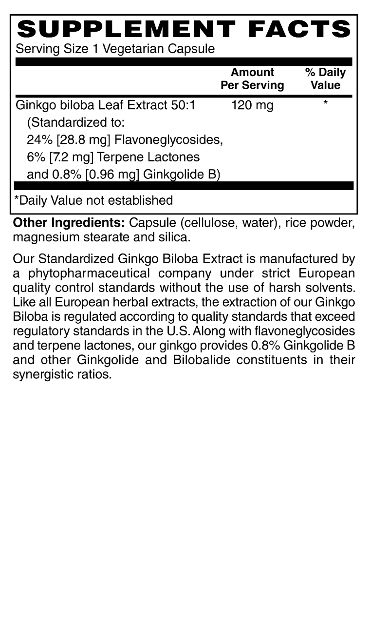 Ginkgo Biloba Extract