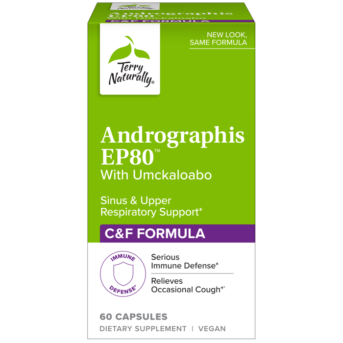 Andrographis EP80 with Umckaloabo