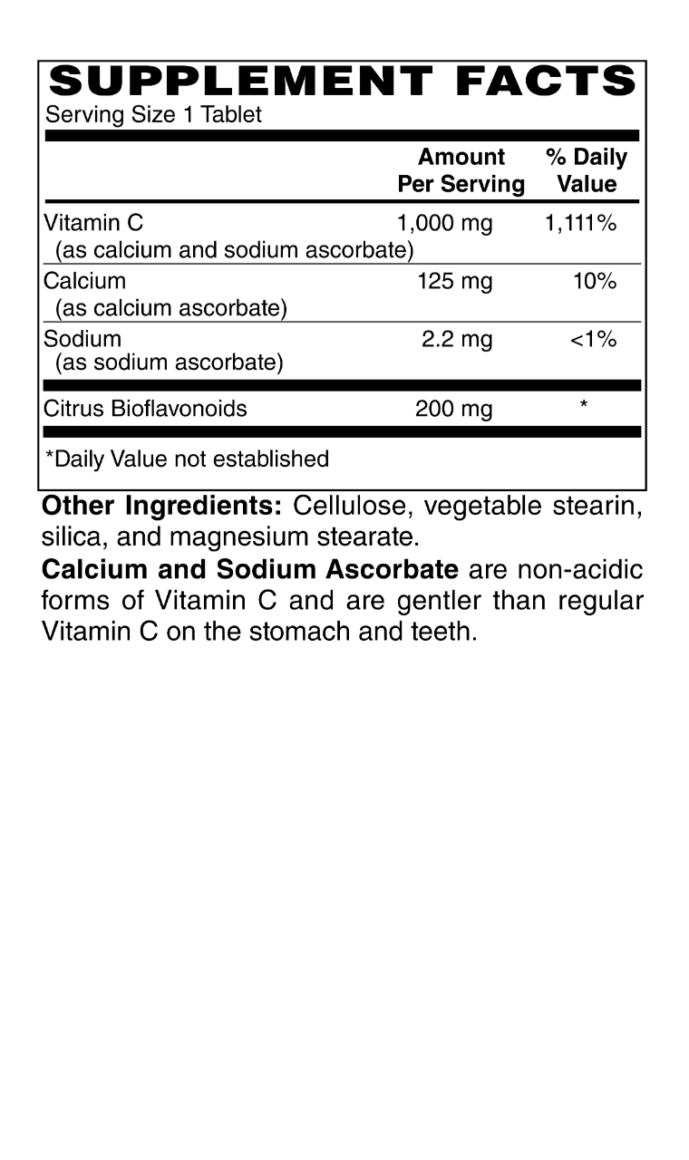 Buffered-C (Non-Acidic)