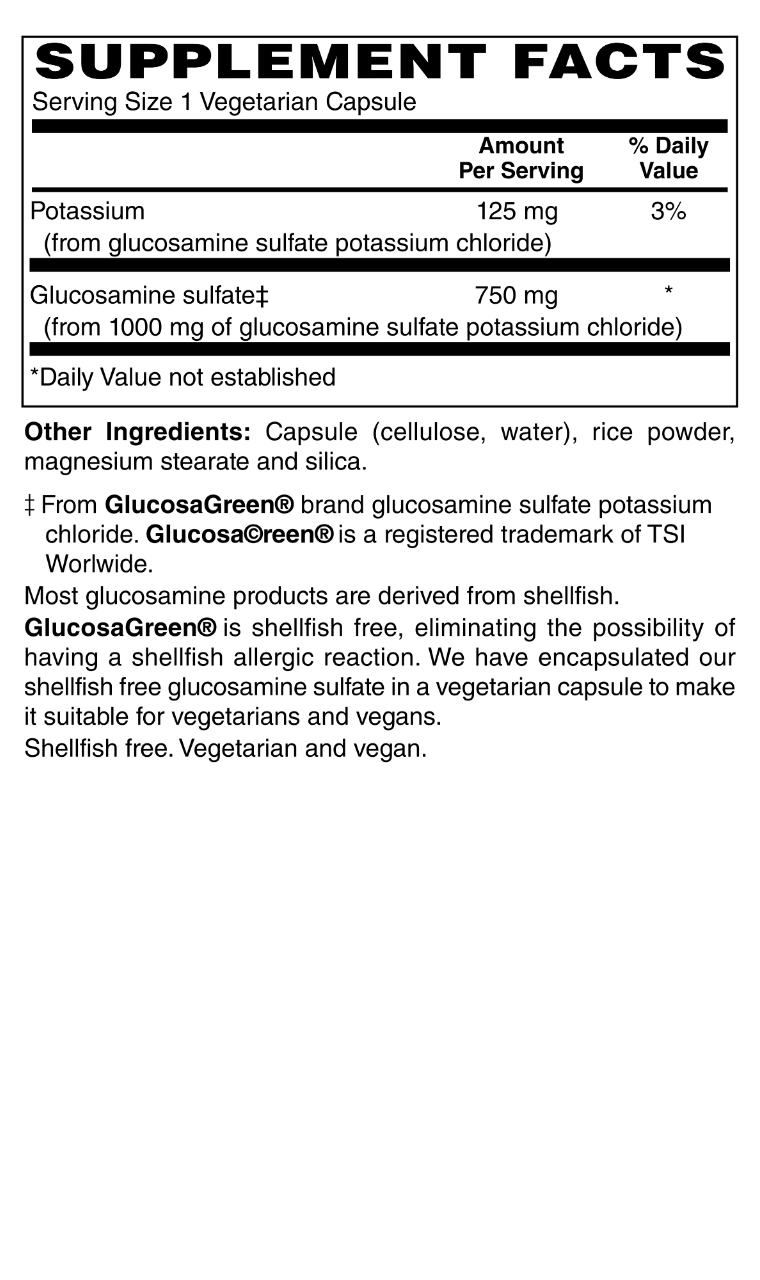 Glucosamine Sulfate