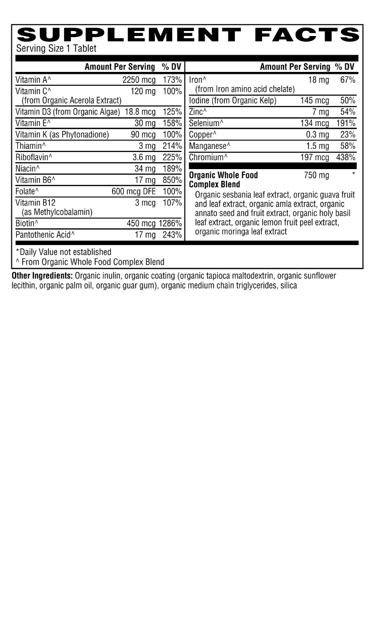 Organic Once Daily Men's Multi