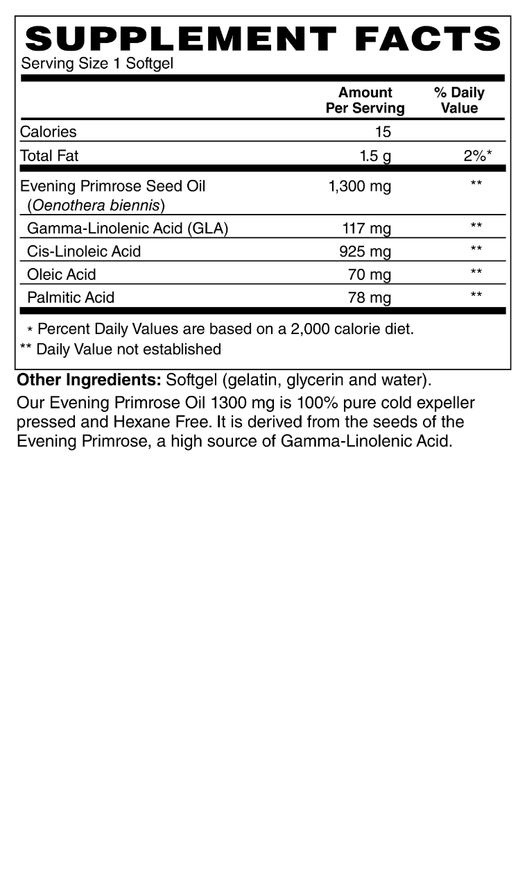 Evening Primrose Oil