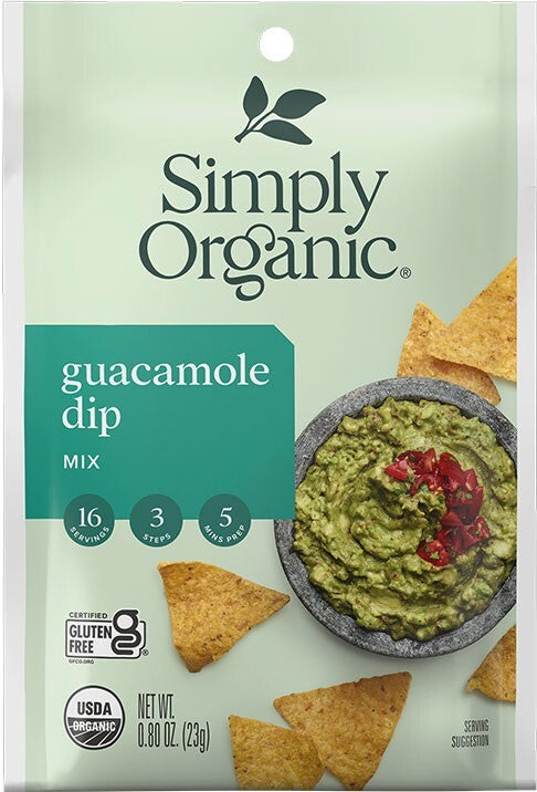 Simply Organic Guacamole Dip Mix