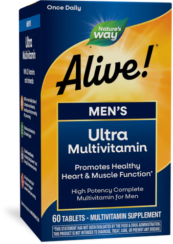 Alive!® Men’s Ultra Multivitamin