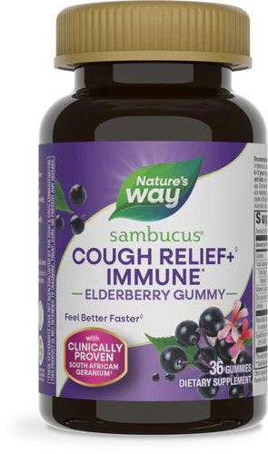 Sambucus Cough Relief + Immune Elderberry Gummy