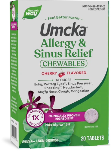 Umcka® Allergy & Sinus Relief Chewables