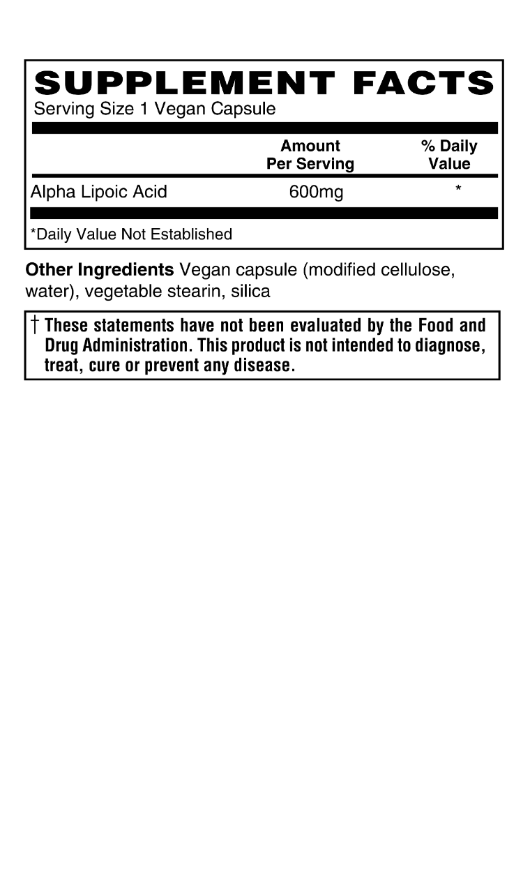 Alpha Lipoic Acid