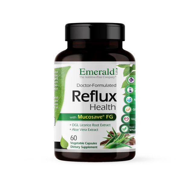 Emerald Labs Reflux Health 60 caps – Mother Earth Foods