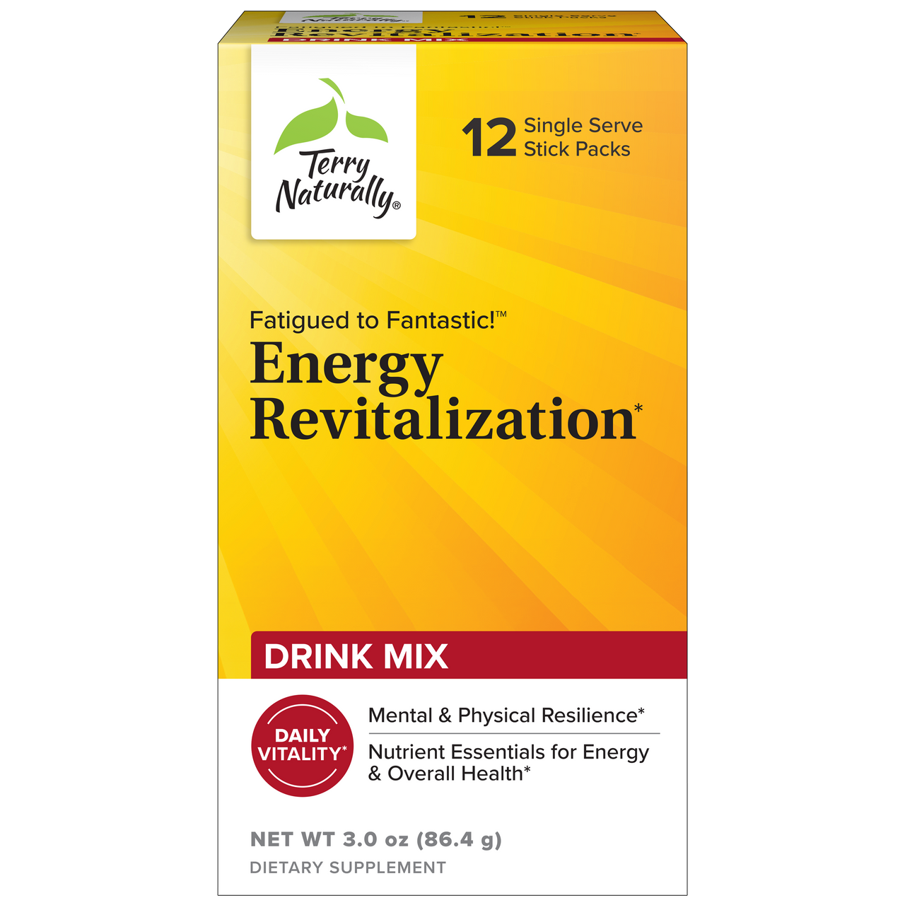 Fatigued to Fantastic!™ Energy Revitalization Drink Mix