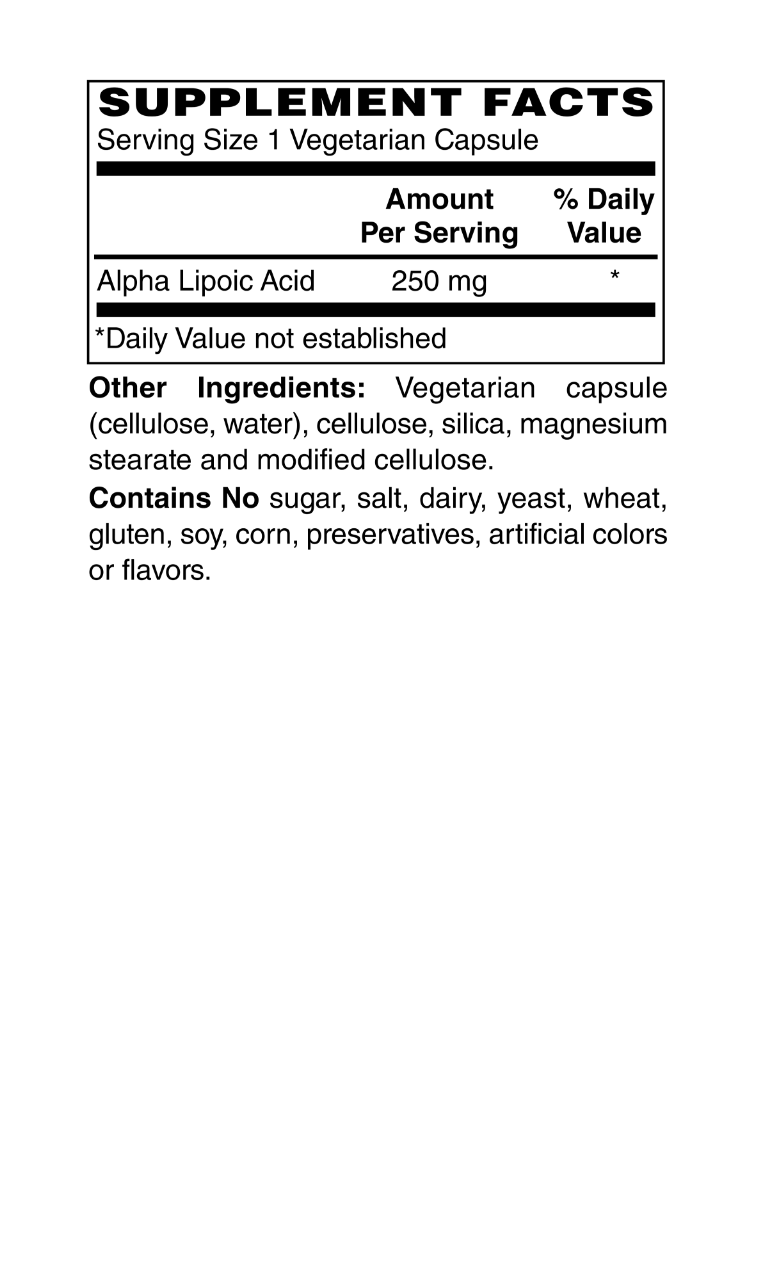 Alpha Lipoic Acid