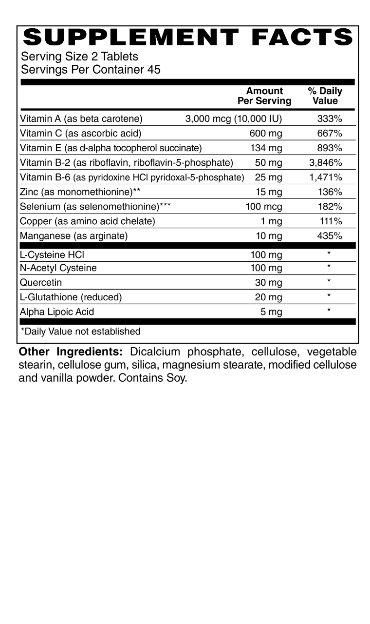 Super Antioxidant Formula