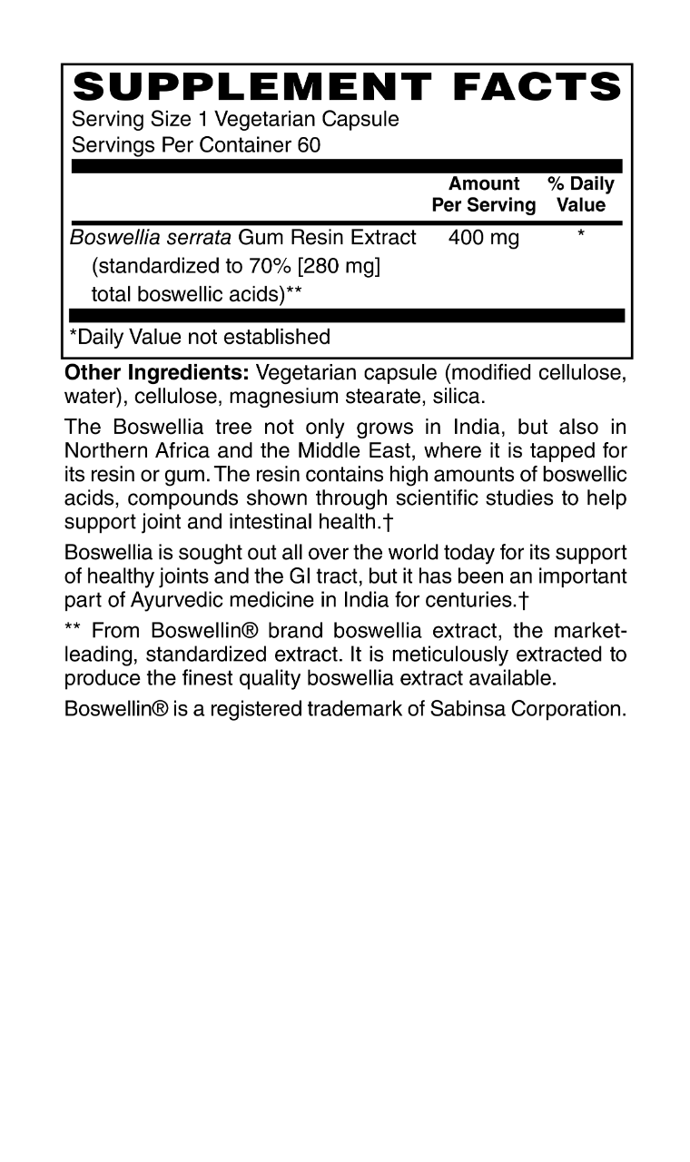 Boswellia Extract