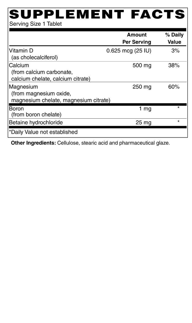 Hi-Potency Calcium & Magnesium