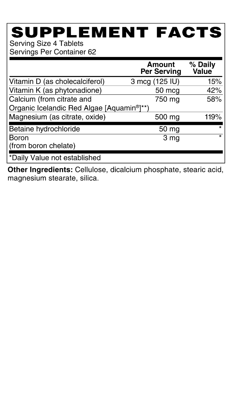Calcium & Magnesium Citrates