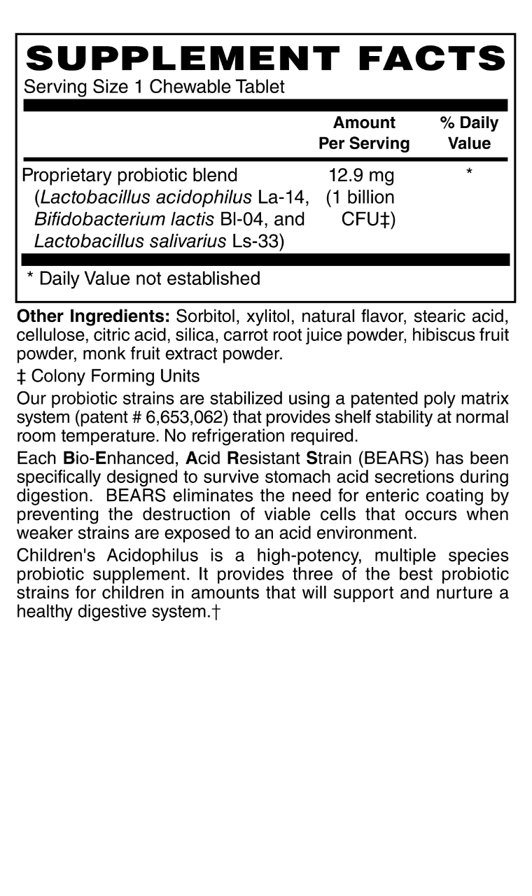 Children's Acidophilus