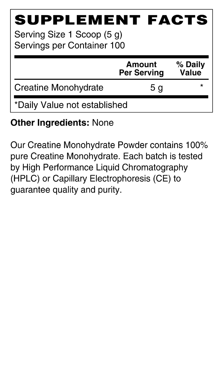 Creatine Monohydrate
