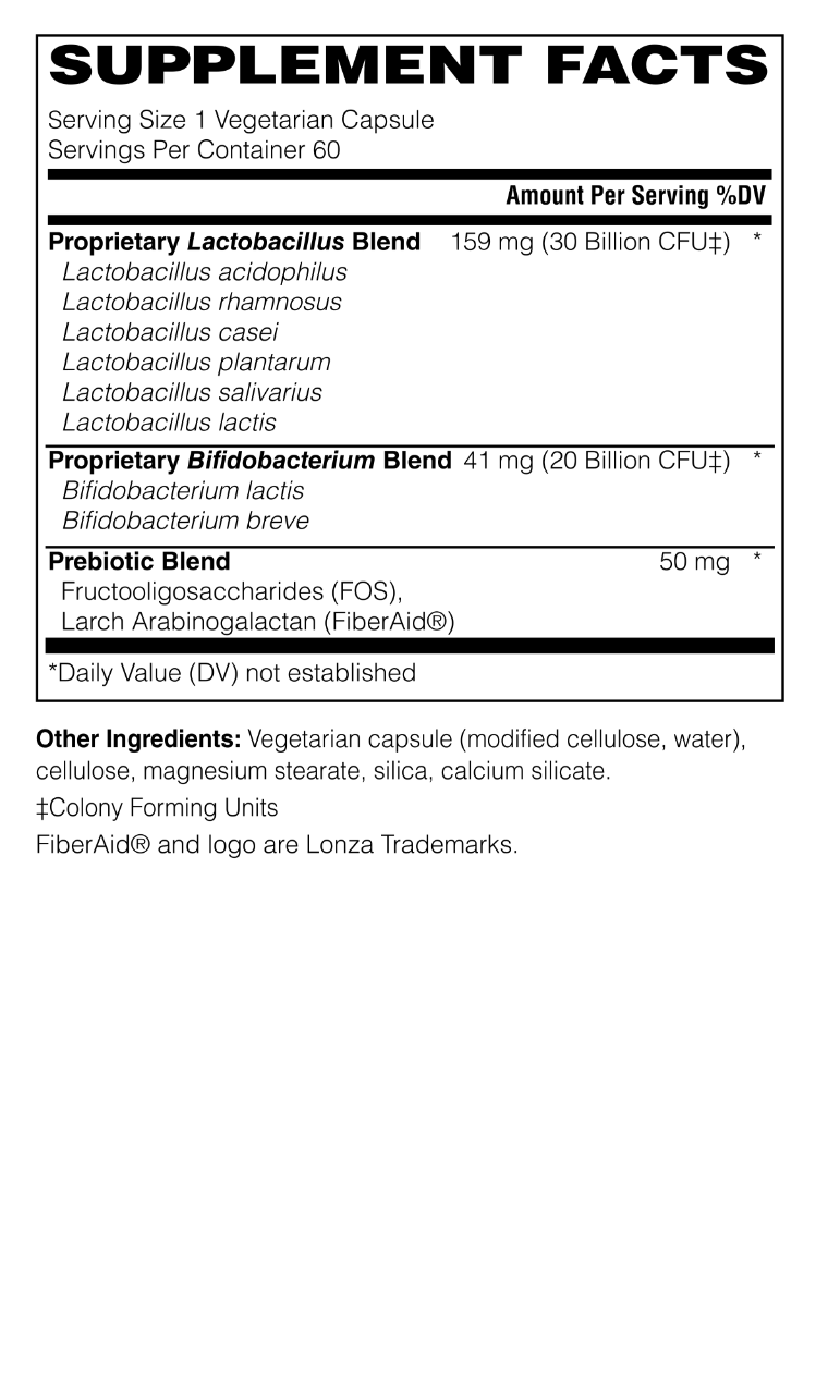 Men's 50 Billion Probiotic