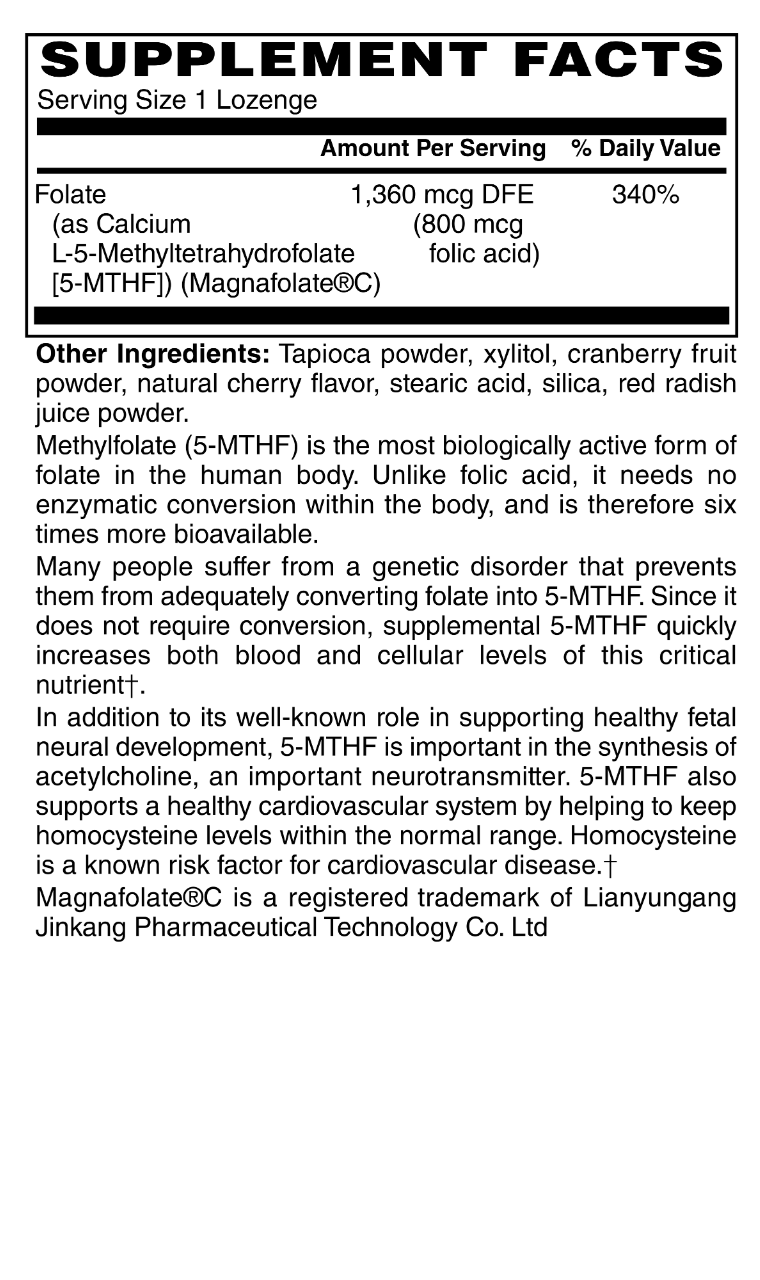 Methylfolate DFE
