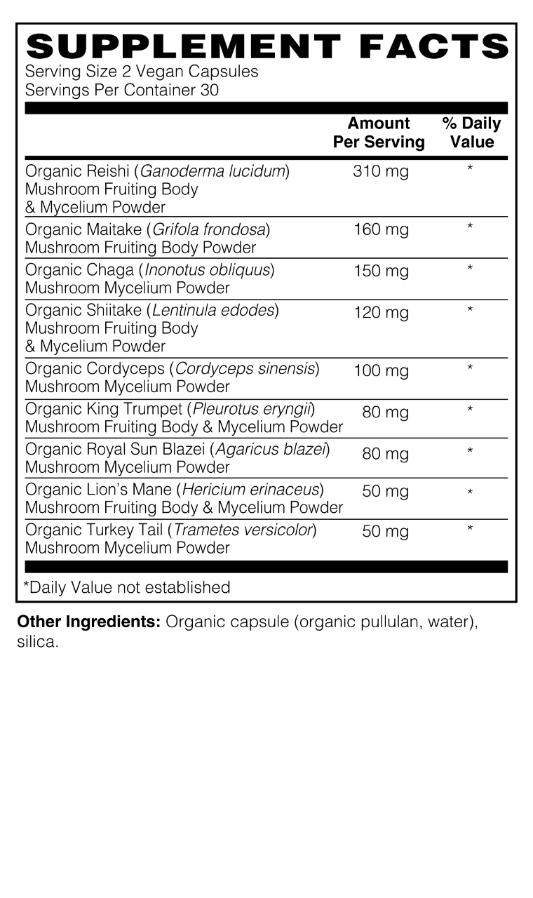 Mushroom Immune Support