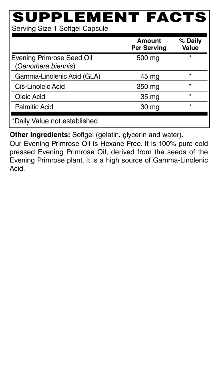 Evening Primrose Oil