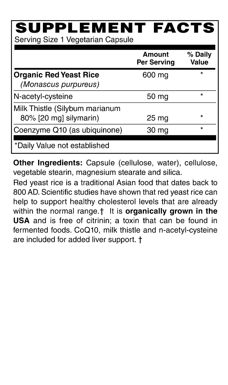 Red Yeast Rice Plus