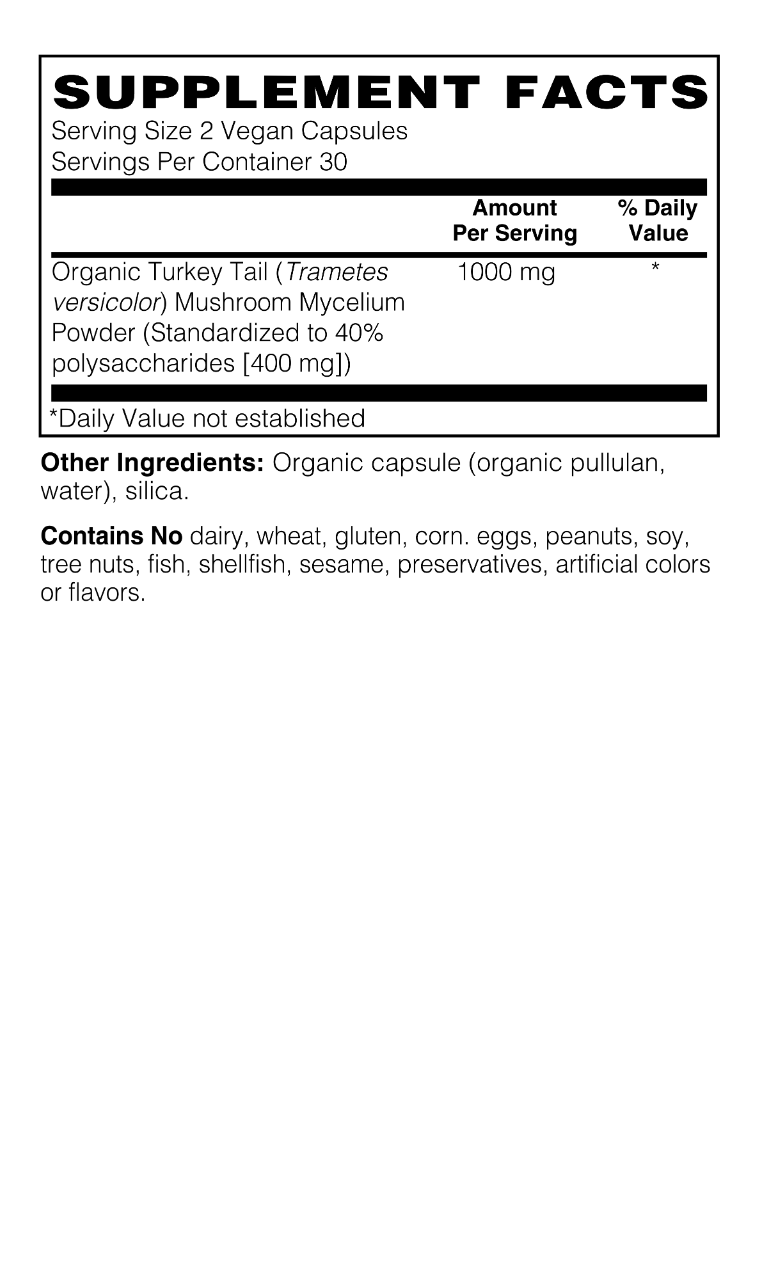 Organic Turkey Tail Mushroom