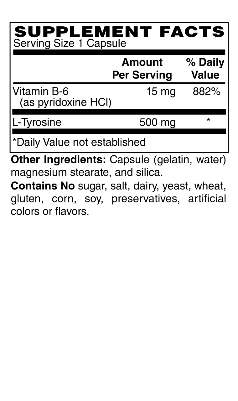 L-Tyrosine w/ B-6