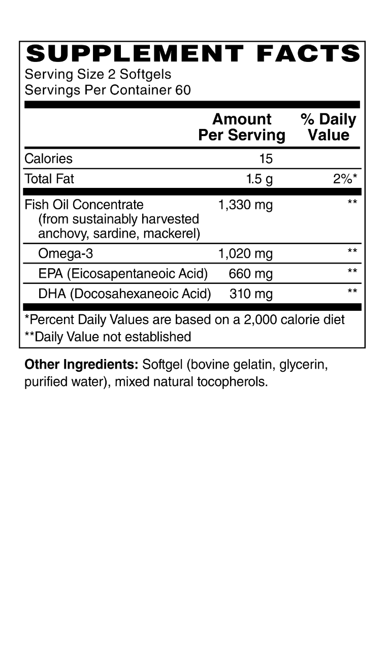 Ultra Omega-3 Minis (EPA + DHA)