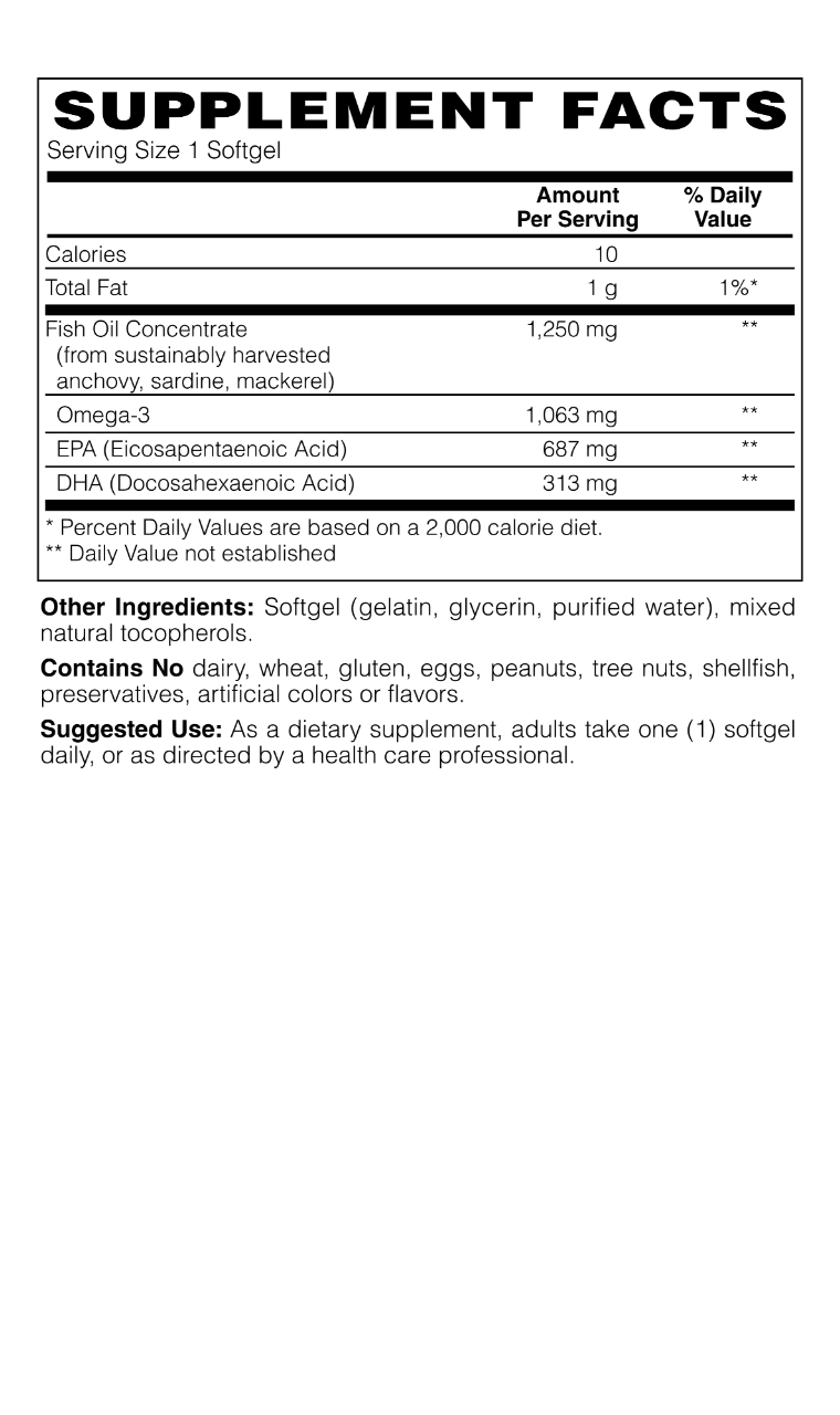 Ultra Omega-3 (EPA+DHA)