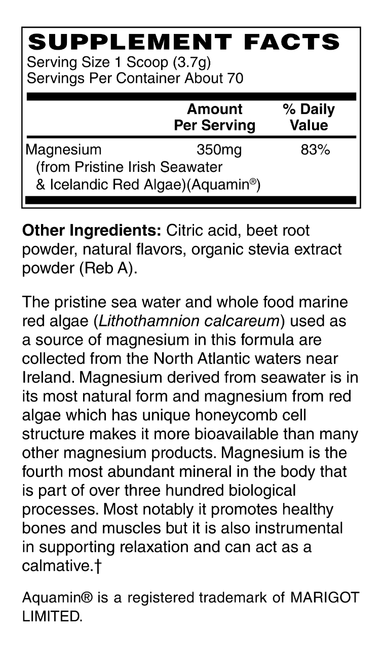 Whole Food Mag Powder