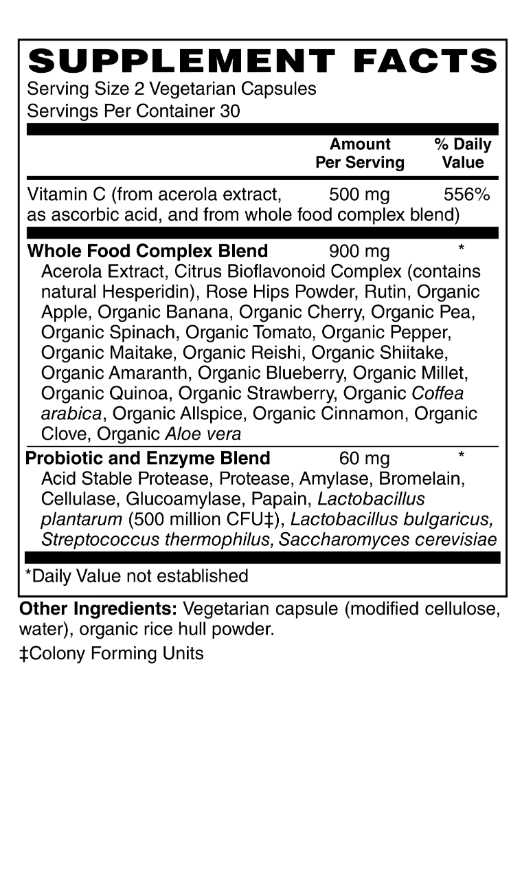 Whole Food Vitamin C