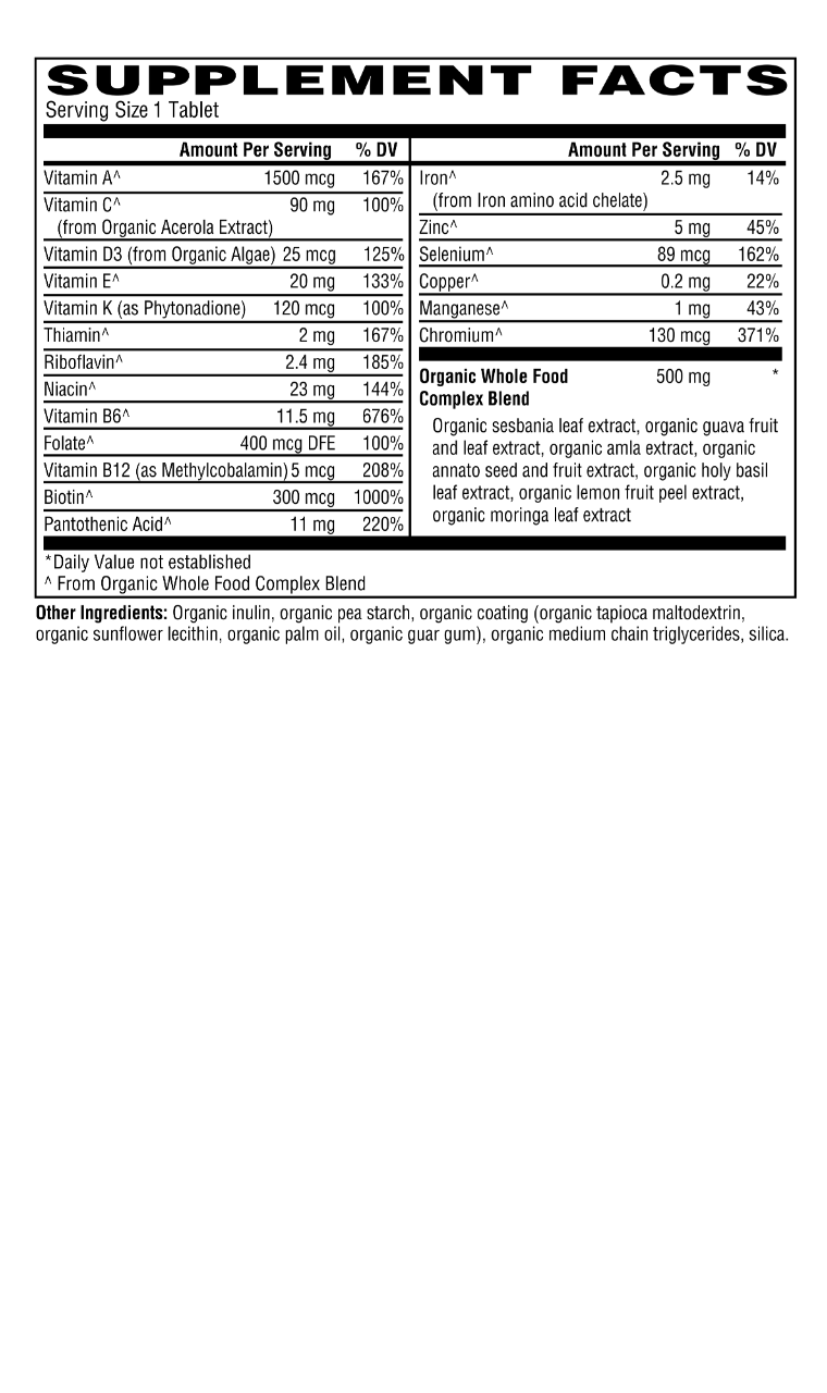 Organic Once Daily Women's Multi