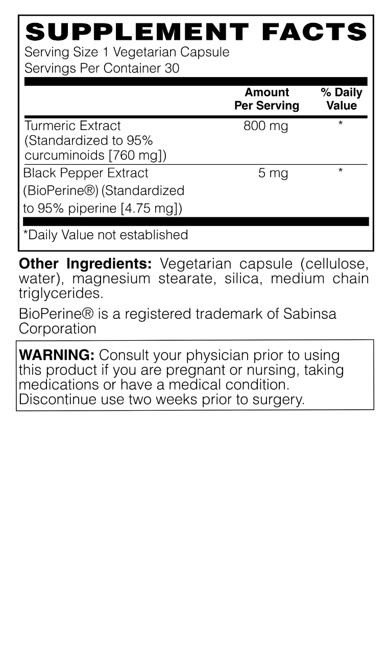 Extra Strength Turmeric